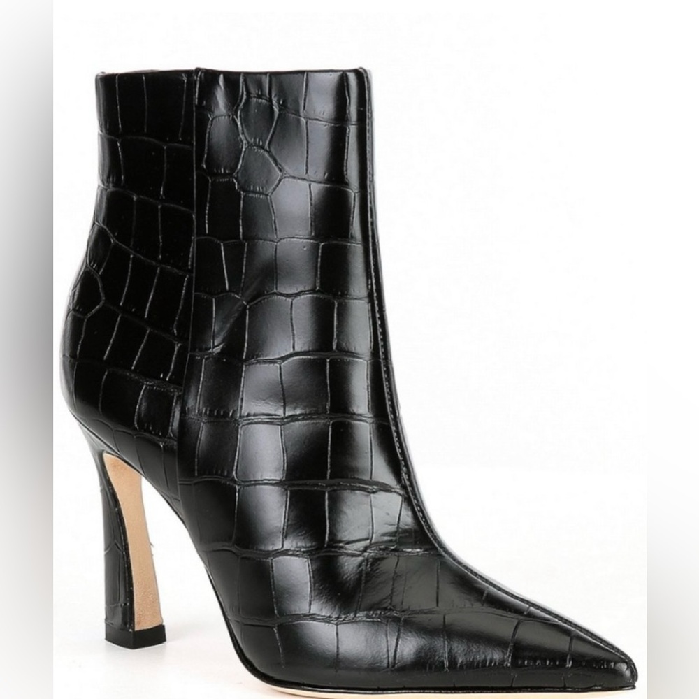 ANTONIO MELANI Black Ankle Boots with Heel